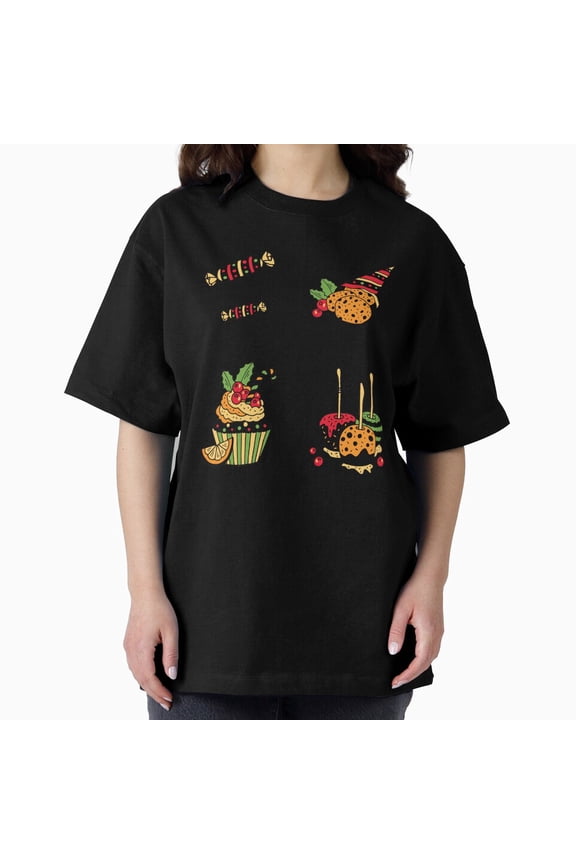 Christmas Food Pack Holiday Season Winter Gift Bundle Unisex T-Shirt , up to Size 5XL