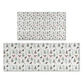 thumbnail image 1 of Christmas Forest Pattern Kitchen Rugs Sets Of 2,Anti Fatigue Kitchen Mat Rugs Non Slip Washable,Decorative Kitchen Floor Mats for Kitchen,Sink,Laundry,17"x30"+17"x47", 1 of 7