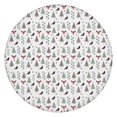 thumbnail image 1 of Christmas Forest Pattern Round Fitted Tablecloth with Elastic Edge,Dining Table Cover Waterproof,Outdoor Round Tablecloth for Camping,Dining,Indoor and Outdoor, 1 of 7