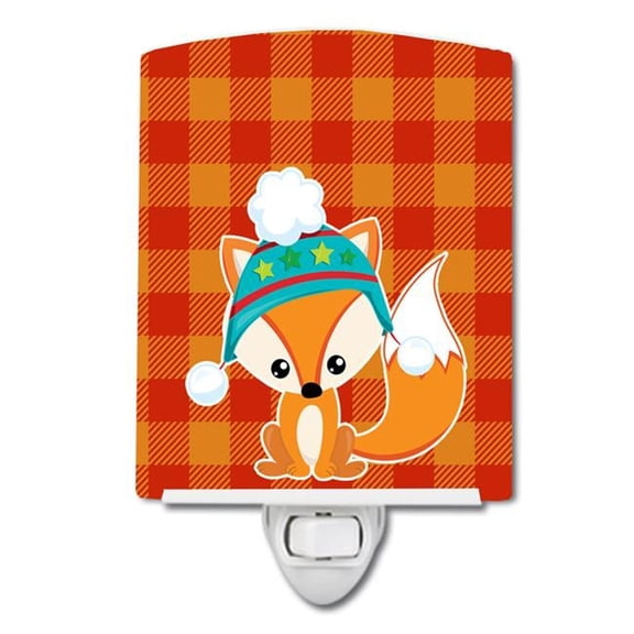 Christmas Fox No.2 Ceramic Night Light