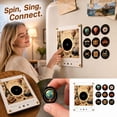 thumbnail image 1 of Christmas Fridge Magnet Music Player Set with 9 Vinyl Style Discs and USB C, Mini Vinyl Record Player-Inspired Magnetic Music Box with 9 NFC Discs and Phone-Free Playback., 1 of 6