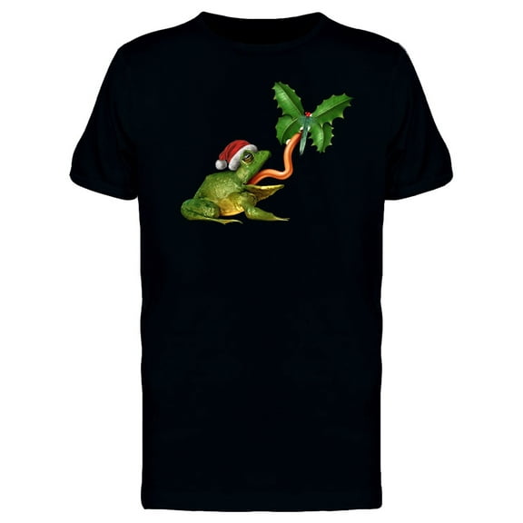 Christmas Frog T-Shirt Men -Image by Shutterstock, Male 3X-Large