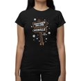 thumbnail image 1 of Christmas Frogtown Hollow Waterville Sign Women's T-shirt, 1 of 3