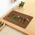 thumbnail image 1 of Christmas Front Door Carpet Festive Winter Snowman Doormat It's Cold Outside Durable Coir Welcome Mat for Home Entryway Decor Christmas Decorations, 1 of 4