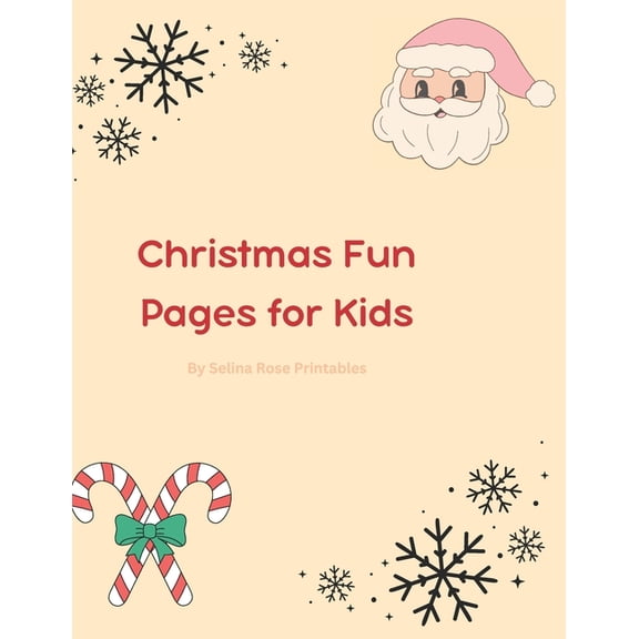 Christmas Fun Pages for Kids, (Paperback)