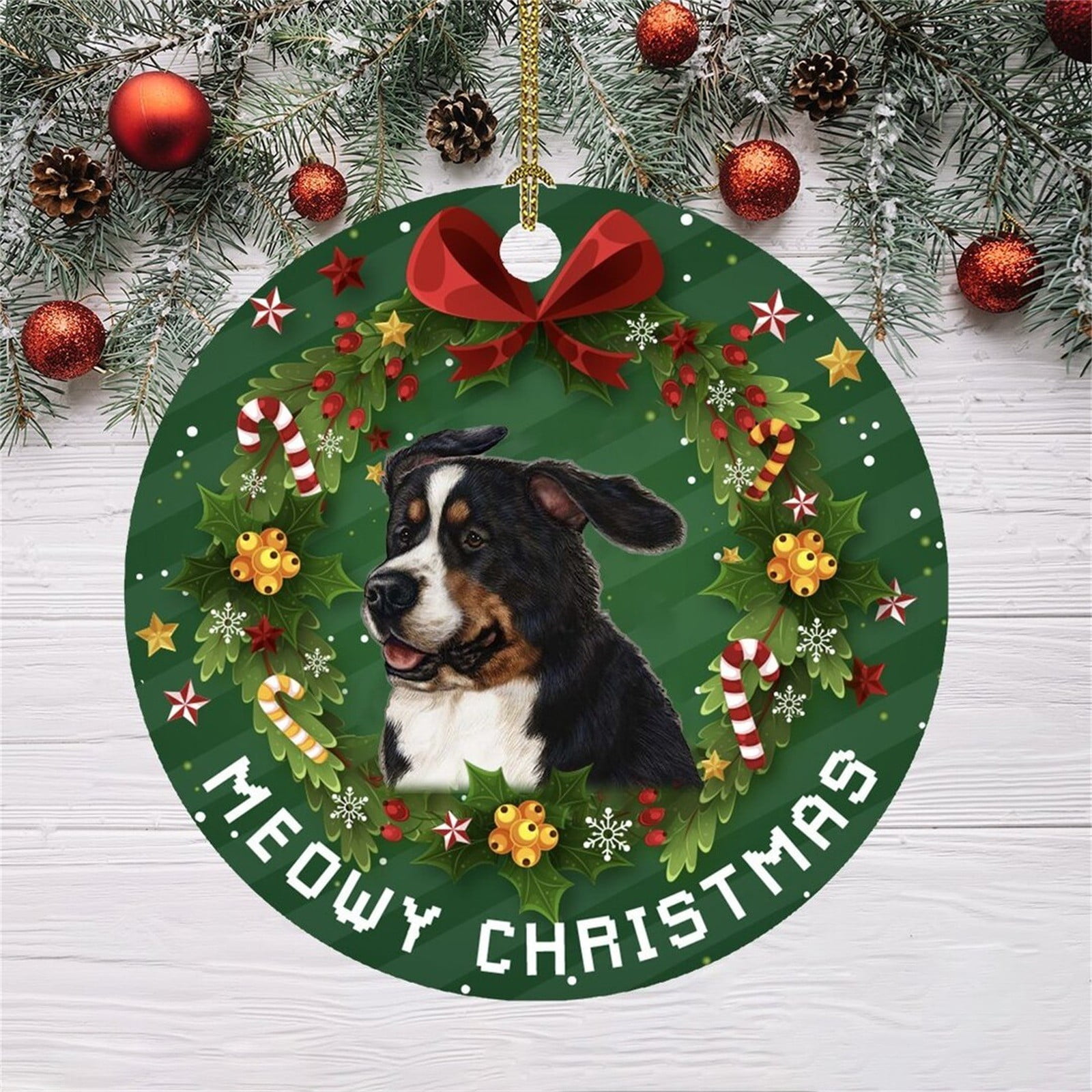Christmas Funny Decoration Christmas Dog Outdoor Christmas Decorations