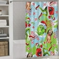 Christmas Funny Grinch Shower Curtains for Bathroom,Shower Curtain