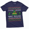 thumbnail image 1 of Christmas Funny Popular Culture T-Shirt Movie Inspired Xmas Classic Mens Womens T-Shirt (Large Navy Blue), 1 of 5