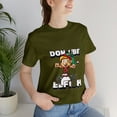 thumbnail image 1 of Christmas Funny Unisex  Streetwear Jersey Short Sleeve Don't Be Elfish Tee, 1 of 10