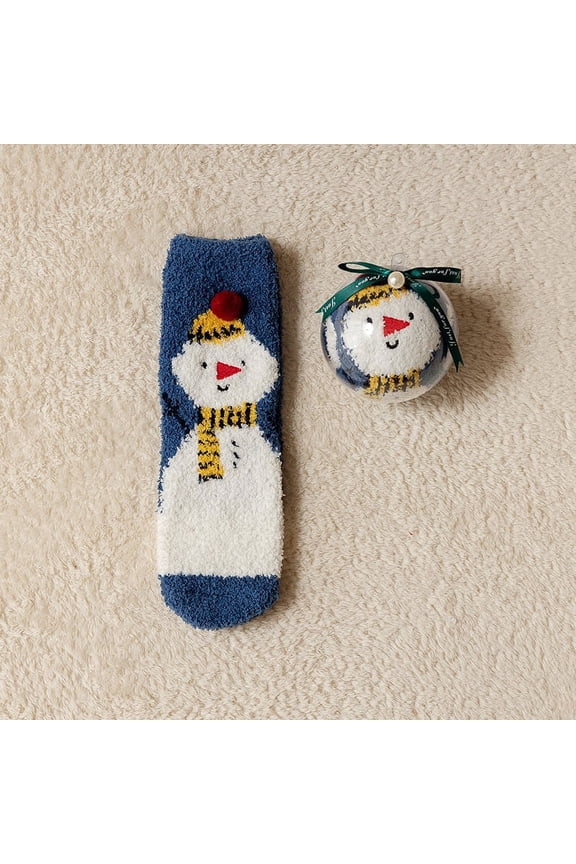 Christmas Fuzzy Cozy Socks for Women Fluffy Plush Warm Fun Colorful Holiday Sleeping Socks Gifts