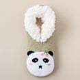 thumbnail image 1 of Christmas Fuzzy Slipper for Women Non Slip Warm Animal Slipper Socks with Grippers Cozy Sherpa for Winter Indoor, 1 of 2