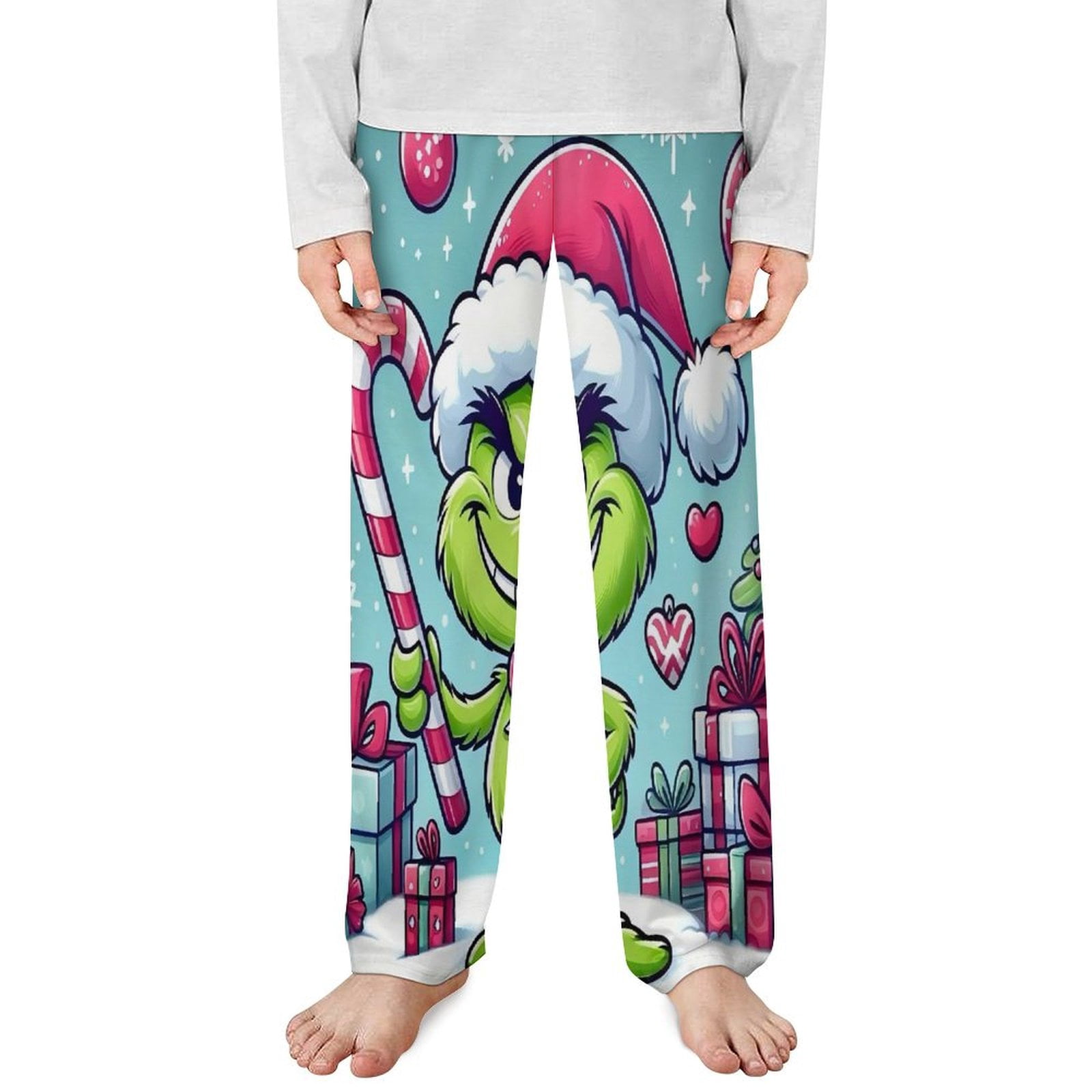 Christmas G.rinch Pajamas Pants for Gils Kids Christmas Sleep Bottoms G ...