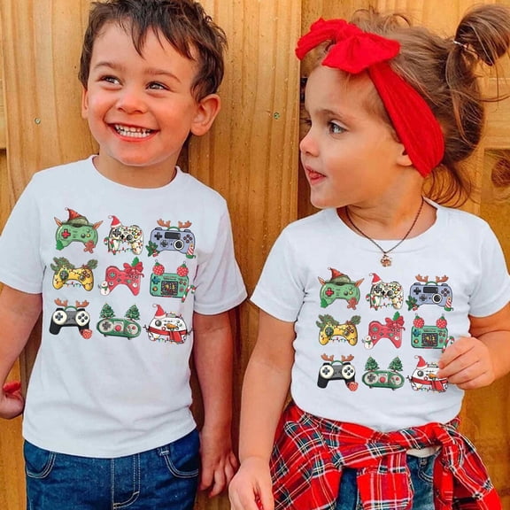 Christmas Game Shirt, Game Controller Retro Chirsmtas Shirt, Christmas Shirt for Boys s, G