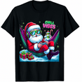 thumbnail image 1 of Christmas Gamer Video Game Santa Xmas T-Shirt for Adults Men and Women, 1 of 4