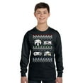 thumbnail image 1 of Christmas Gamer Xmas Long Sleeve Shirts for Kids - Youth XS S M L XL - Merry Christmas Holiday Funny Xmas Tee for Boys for Girls, 1 of 2