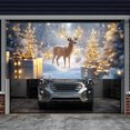 thumbnail image 1 of Christmas Garage Door Backdrop,16 x 7FT Christmas Garage Door Banner,Christmas Garage Door Cover with Elk Christmas Tree Gifts,Christmas Background Decor for Garage Wall Door, 1 of 3