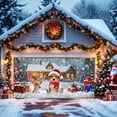 thumbnail image 1 of Christmas Garage Door Banner Decorations Christmas Outdoor Decor for Home Front Yard Lawn Christmas Party Supplies, Creating Christmas Scenes Atmosphere, 1 of 6