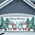 Christmas Garage Door Banner Large Hanging Door Cover Christmas Garage
