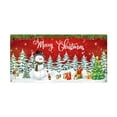 thumbnail image 1 of Christmas Garage Door Cover, 2025 Merry Christmas Garage Door Xmas Decorations, Outdoor Xmas Banner Decoration 480*180cm (A), 1 of 6