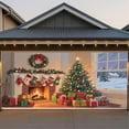 thumbnail image 1 of Christmas Garage Door Cover Banner, Large Outdoor Hanging Backdrop Christmas Tree Theme Holiday Wall Decor for Garage, 1 of 7
