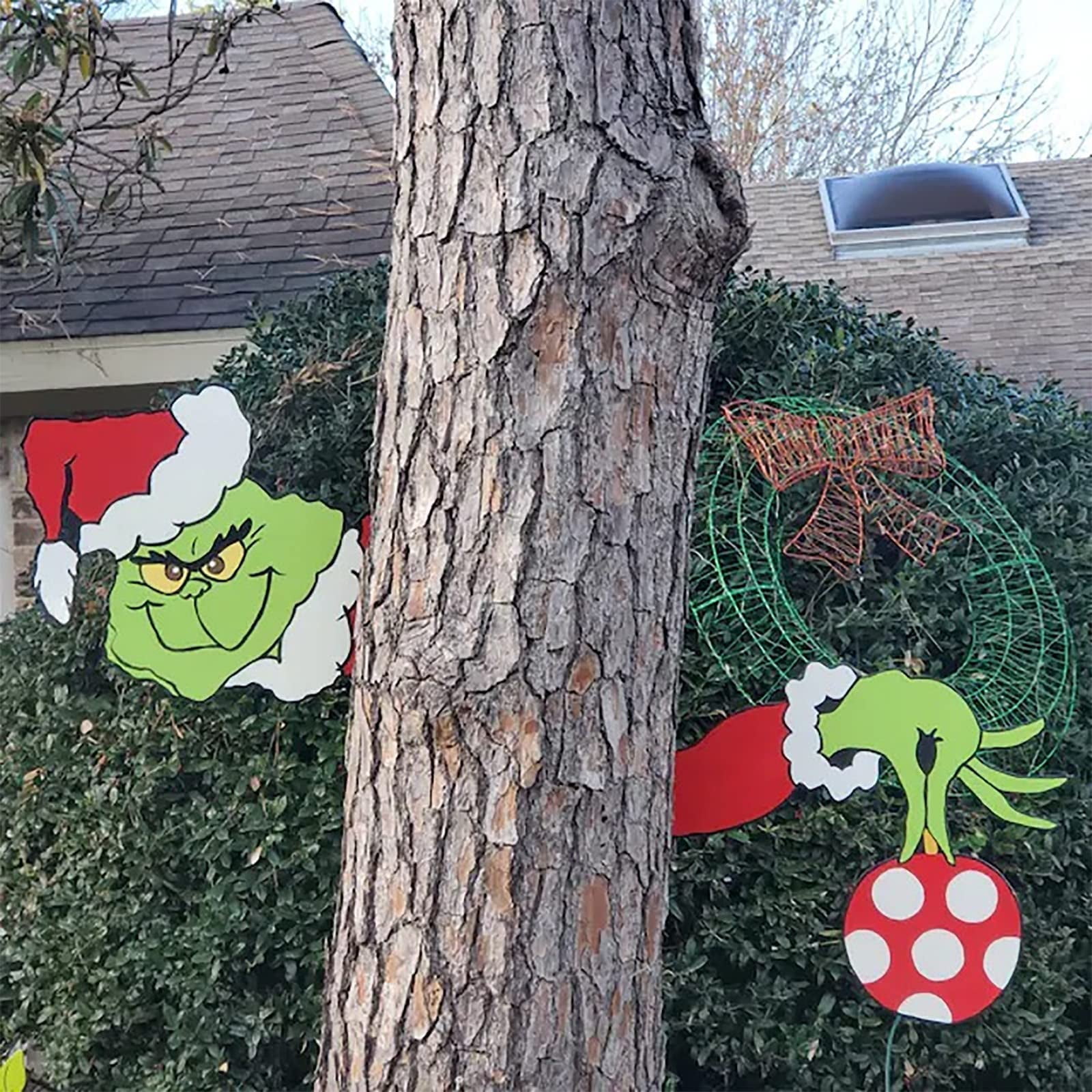 Grinch outdoor christmas decorations deals