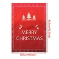 Christmas Garden Flag Christmas Ornaments Set Vertical Christmas