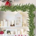 thumbnail image 1 of Christmas Garland 5.91ft Christmas Norfolk Pine Garland Realistic Artificial Garland Single Fork Natural Touch Artificial Greenery Garland For Christmas Table Fireplace Wall Home Decoration, 1 of 6
