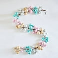 thumbnail image 1 of Christmas Garland, Colorful Shiny Ball Ornament Garland with Metallic Berries Artificial Branch for Christmas Tree Mantel Staircase Door Holiday Party Decor 2025, 1 of 4