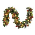 thumbnail image 1 of Christmas Garland Led Lighting Artificial Christmas Fir Garland Decorative For Stairs Fireplaces Offices Outdoor, 1 of 6