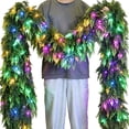 thumbnail image 1 of Christmas Garland With Light Decorations Christmas Norfolk Garland-Fork Norfolk Natural Garland-Artificial Garland for Table Fireplace Wall Home Decor(9FT,Colorful Light), 1 of 9