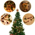 thumbnail image 1 of Christmas Garland with Lights, Pinecone Red Berry Garland Lights Battery Operated, Christmas Decoration Indoor Outdoor Xmas Decor for Tree, Party, Stair, 1 of 9