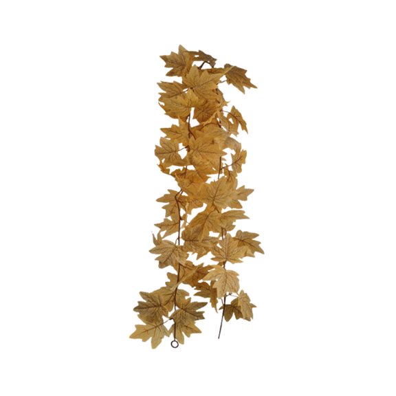 Christmas Garland Outdoor Hwkond Simulation Maple Vines Vines Wall Hanging Green Plant Pipe Ceiling Decoration Layout Landscapes Decoration Up to 60% Off