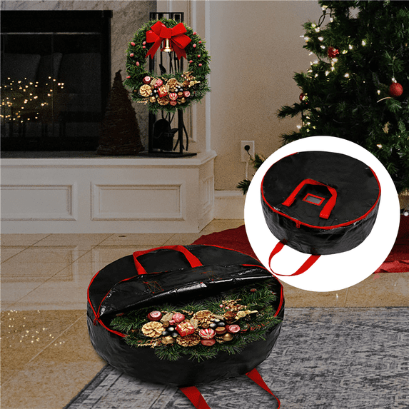 Christmas Garland Storage Organizer, Garland Storage Bag Christmas Wreath Bag, Christmas Decorations Storage, Christmas Wreath Storage Bags(1PC)