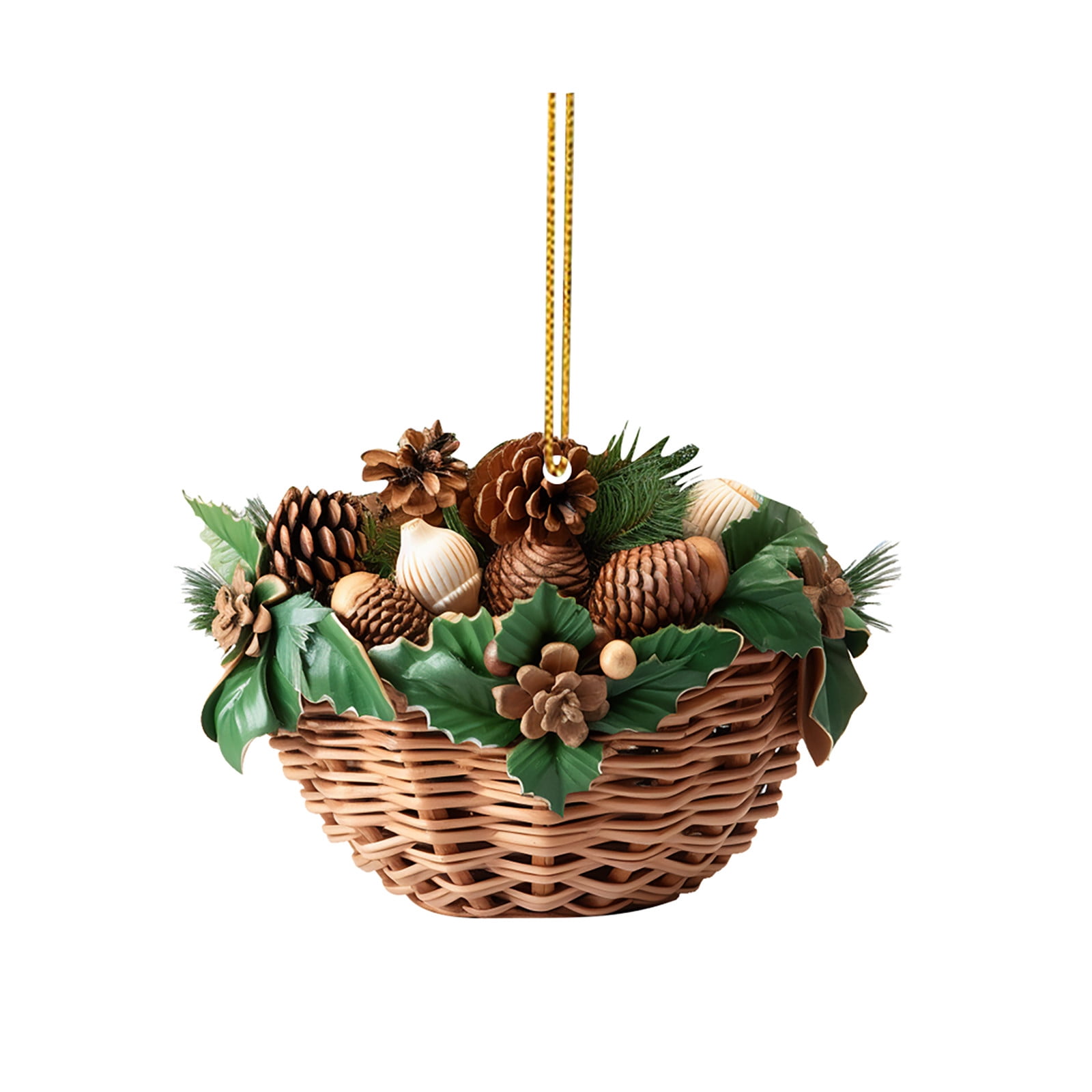 Christmas Garland Ties for Ornament Hooks Star Pearl for Decorating