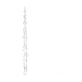 thumbnail image 1 of Christmas Garland White Glittery Bead Strand Christmas Tree Decorations for Mantel Fireplace Holiday Party Home Decor, 1 of 6