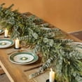 thumbnail image 1 of Christmas Garlands Artificial Plants Simulation Christmas Needles Rattan Fake Flowers Vines Decoration Wedding Living Room Simulation Christmas Decorations Indoor Garland, 1 of 8