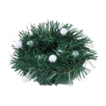 thumbnail image 1 of Christmas Garlands Hwkond Christmas Pines Needle Decorative Lights String With Small White Balls, Christmas Tree Thanksgiving Decoration Battery Operated Batteries Not Included Up to 60% Off, 1 of 7