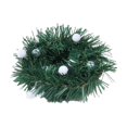 thumbnail image 1 of Christmas Garlands Hwkond Christmas Pines Needle Decorative Lights String With Small White Balls, Christmas Tree Thanksgiving Decoration Battery Operated Batteries Not Included Up to 60% Off, 1 of 7