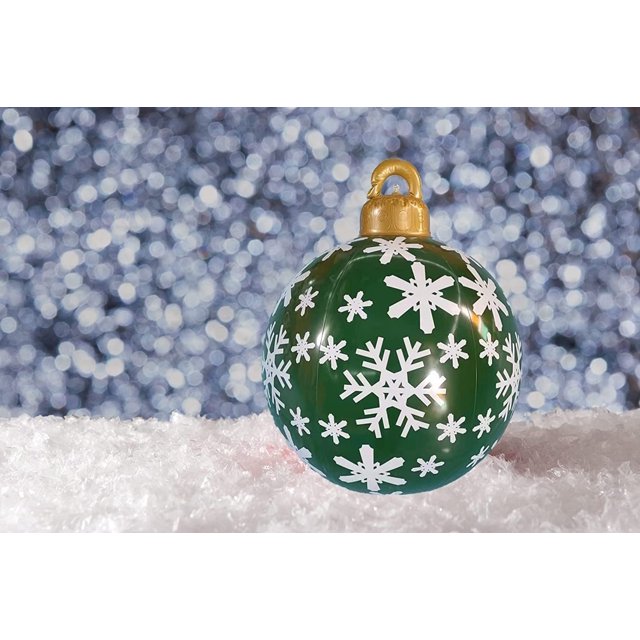 Christmas Giant Inflatable Decorated Ball Extra Large Outdoor