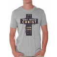 thumbnail image 1 of Christmas Gifs for Christian Dad Husband Men's Shirt Christian Men Tee I Can Do All Things Through Christ Who Strengthens Me Holy Bible Quotes Shirt for Men, 1 of 4