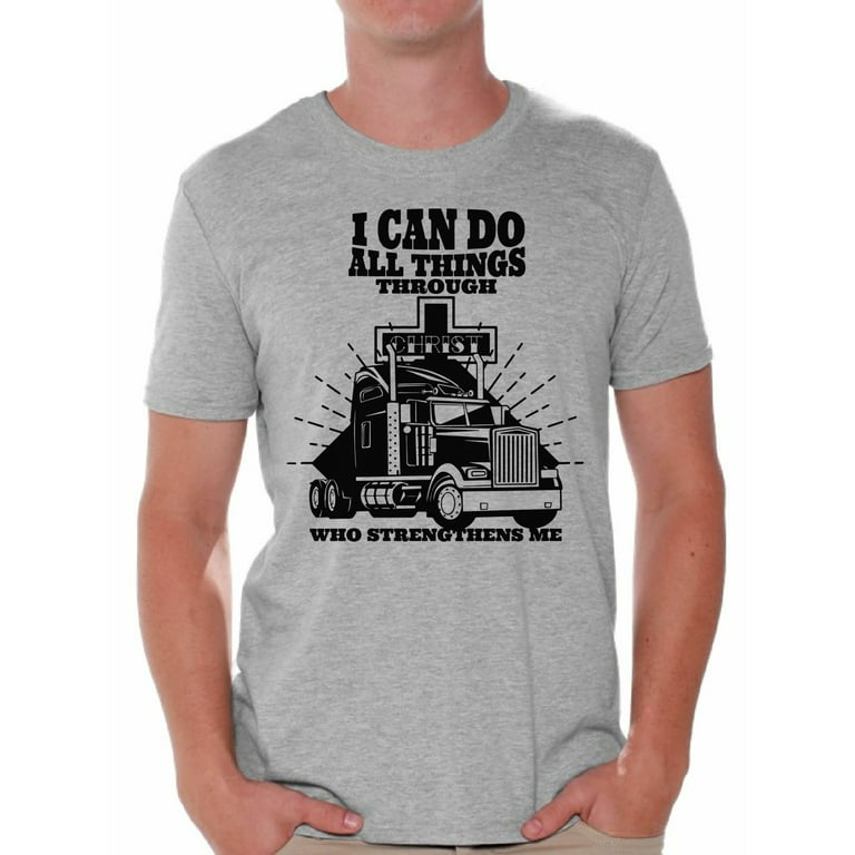 Buy Trucker Shirt, Truck Driver Gifts, Truckin' for Jesus