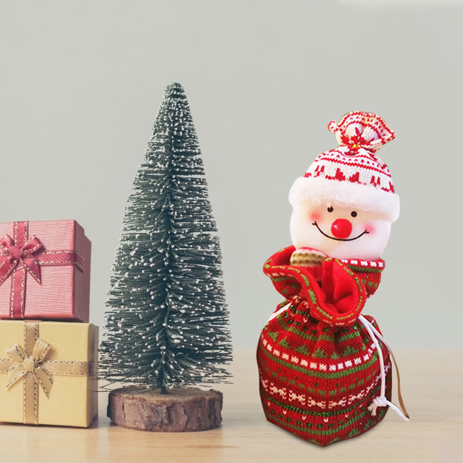 Christmas Gift Bag Christmas Eve Gift Bag Bag Handbag Santa Snowman