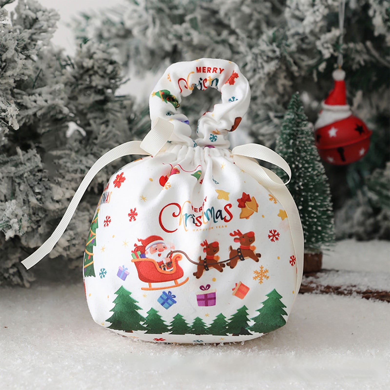 Christmas Gift Bag Christmas Eve Gift Box Velvet Gift Bag Christmas ...