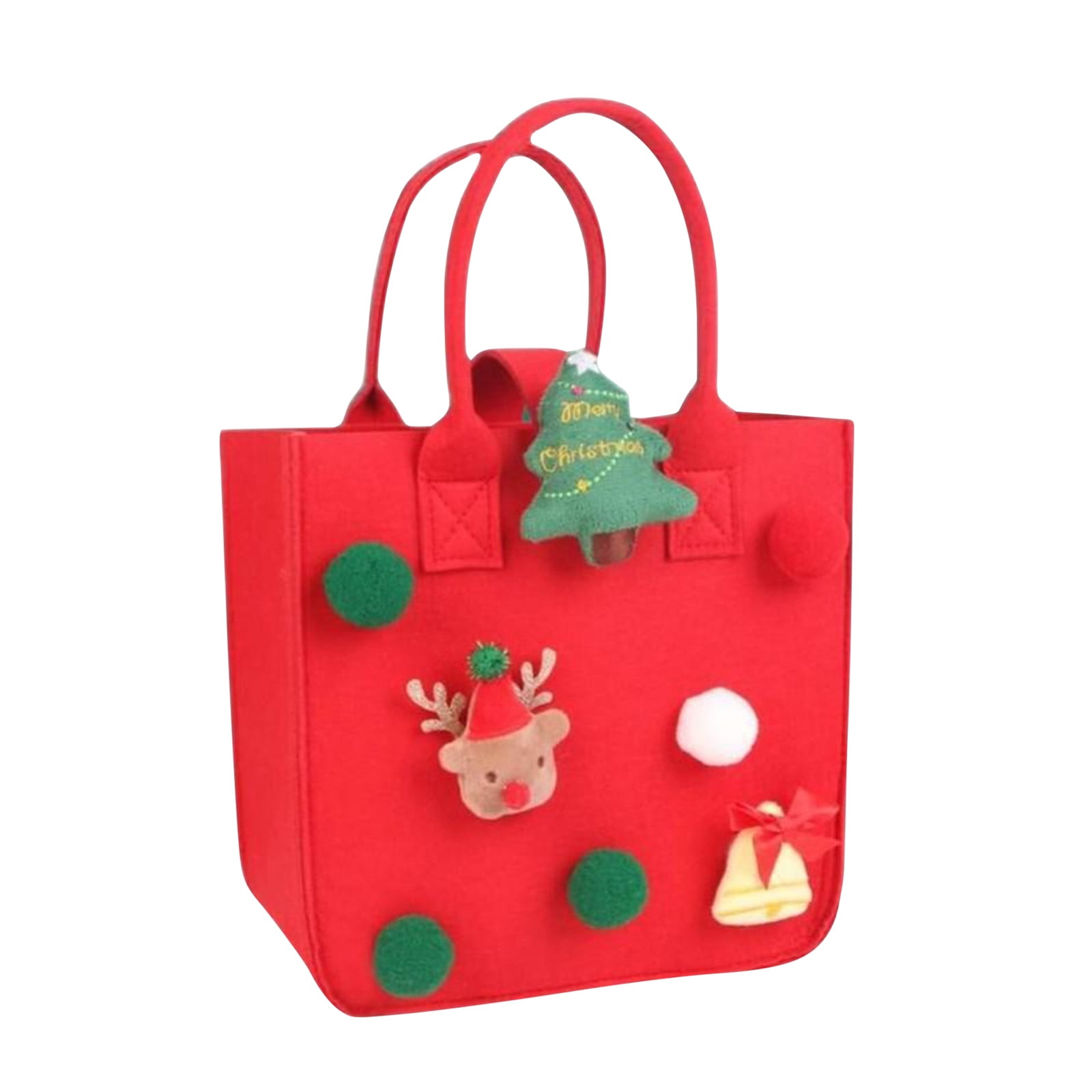 Christmas Gift Bag, Christmas Eve Portable Bag, Christmas Fruit Candy