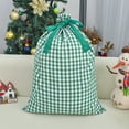 thumbnail image 1 of Christmas Gift Bag, Drawstring Gift Bag, Large Holiday Storage Christmas Gift Wrap Bag with Durable Canvas Fabric, Reusable Eco-Friendly Drawstring Closure, Portable and Wear-Resistant Design, 1 of 7