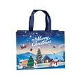 thumbnail image 1 of Christmas Gift Bag – Non-Woven Fabric Reusable Tote with Handle – Durable Holiday Packaging for Clothes, Snacks, Accessories, 1 of 5