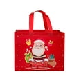 thumbnail image 1 of Christmas Gift Bag – Non-Woven Fabric Reusable Tote with Handle – Durable Holiday Packaging for Clothes, Snacks, Accessories, 1 of 5