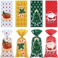 thumbnail image 1 of Christmas Gift Bags Assorted Designs Holiday 100pcs, 1 of 4