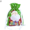 thumbnail image 1 of Christmas Gift Bags,Christmas Drawstring Foil Gift Wrapping Sacks Pouches for Xmas Presents Party Favor, 1 of 8