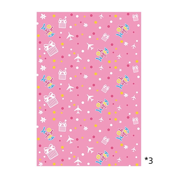 Christmas Gift Bags Large with Drawstring Closure, Big Candy Sacks for Holiday Gifts, Pack of 3 Pink Festive Bags for Presents and Decorations